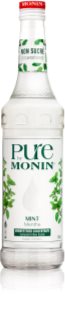 Monin PURE Máta koncentrát bez přidaného cukru příchuť Mint 700 ml