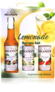 Monin Lemonade Maracuja, Meloun, Bezinka dárková sada