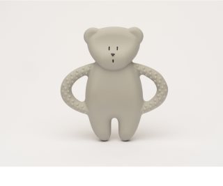 Moonie Natural Teether Grey zobu rotaļlieta 1 gab.