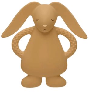 Moonie Natural Teether Rabbit purulelu Cappucino 1 kpl