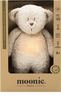 Moonie Bear 2.0 Organic Sand przytulanka do spania z melodią 1 szt.