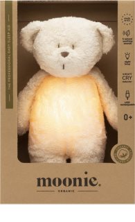 Moonie Bear 2.0 Organic Polar knuffeldoekje met muziek 1 st