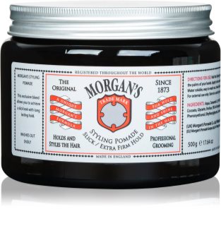Morgan's Styling Pomade Slick and Extra Firm Hold pommade cheveux fixation extra forte 500 ml
