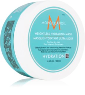 Moroccanoil Hydration Weightless Hydrating Mask tiefenwirksame feuchtigkeitsspendende Maske für trockenes und zerbrechliches Haar