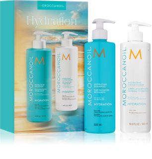 Moroccanoil Hydration Kit Set zum nähren und Feuchtigkeit spenden für trockenes Haar