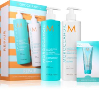 Moroccanoil Repair Shampoo & Conditioner Duo ensemble pour cheveux abîmés et traités chimiquement