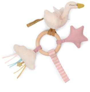 MOULIN ROTY Ring Rattle Swan csörgő 1 db