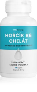 Movit Energy Hořčík B6 Chelát 100 mg kapsle pro podporu snížení míry únavy a vyčerpání