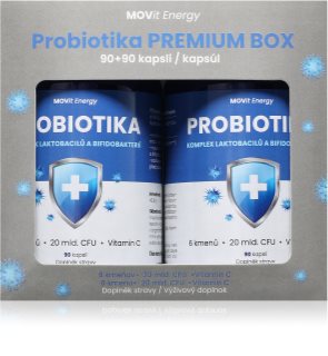 Movit Energy Probiotický komplex laktobacilov a bifidobaktérií kapsuly s probiotikami