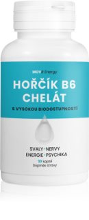 Movit Energy Hořčík B6 Chelát 100 mg kapsle pro podporu snížení míry únavy a vyčerpání