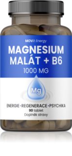 Movit Energy Magnézium malát 1000 mg + B6 kapsle pro efektivní doplnění hořčíku 90 cps