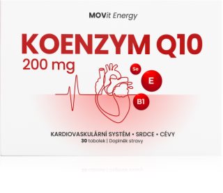 Movit Energy Koenzym Q10 200 mg Extra Strong tobolky pro podporu ochrany buněk před oxidativním stresem 30 tbl