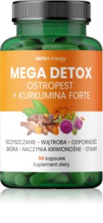 Movit Energy Mega Detox Ostropest + Kurkumina Forte kapsułki do detoksykacji 60 caps.