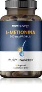 Movit Energy L-Metionina PREMIUM kapsułki na piękne włosy i skórę 90 caps.