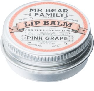 Mr Bear Family Pink Grape Lippenbalsam für Herren 15 ml