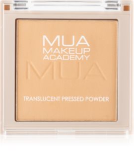 MUA Makeup Academy Translucent Pressed Powder kompaktní transparentní pudr 5.7 g