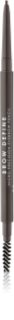 MUA Makeup Academy Brow Define pincel de precisión para cejas con cepillo tono Dark Brown 0.05 g