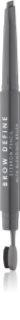 MUA Makeup Academy Brow Define szemöldök ceruza kefével árnyalat Grey 0.25 g