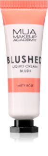 MUA Makeup Academy Blushed Liquid Blusher róż w płynie odcień Misty Rose 10 ml