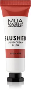 MUA Makeup Academy Blushed Liquid Blusher folyékony arcpirosító árnyalat Rouge Noir 10 ml