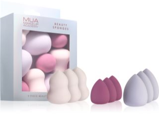 MUA Makeup Academy Beauty Sponge Make up Schwämmchen 9 St.