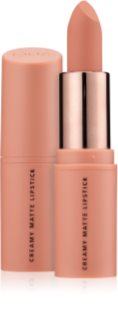 MUA Makeup Academy Creamy Matte rouge à lèvres crémeux effet mat teinte Super Nude 3.2 g