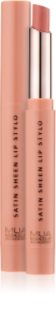 MUA Makeup Academy Satin Sheen Satin-Lippenstift Farbton Super Nude 1.5 g