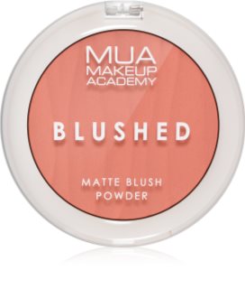 MUA Makeup Academy Blushed Powder Blusher púderes arcpír árnyalat Misty Rose 5 g