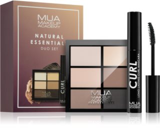 MUA Makeup Academy Duo Set Natural Essentials darčeková sada (na oči)