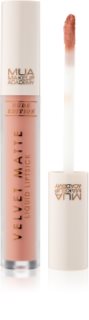 MUA Makeup Academy Velvet Matte Nude Edition Flydende mat læbestift Skygge Mocha 3 ml