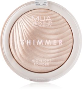 MUA Makeup Academy Shimmer Pudra compacta ce ofera luminozitate