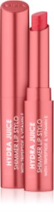 MUA Makeup Academy Hydra Juice Peptide Shimmer Lip Stylo Glittering Lipstick with nourishing effect shade Raspberry Jam 1.5 g