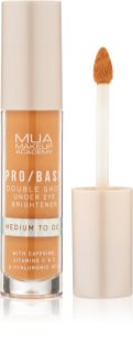 MUA Makeup Academy PRO/BASE Double Shot iluminador de ojos con cafeína