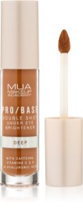 MUA Makeup Academy PRO/BASE Double Shot korostusväri silmänympärysalueelle sisältää kofeiinia