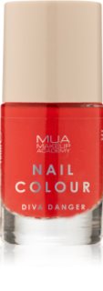 MUA Makeup Academy Nail Colour Nagellack Skugga Diva Danger 10 ml