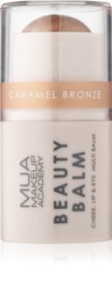 MUA Makeup Academy Beauty Balm voidemainen korostusväri patukassa