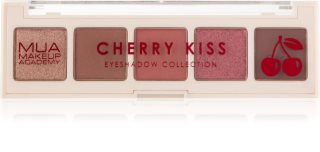 MUA Makeup Academy Eyeshadow Collection 5 Shade Palette Øjenskygge palette Skygge Cherry Kiss 3.8 g