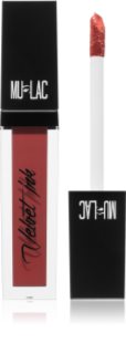 Mulac Cosmetics Velvet Ink tartós matt folyékony rúzs