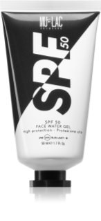 Mulac Cosmetics SPF 50 ochranný gélový krém na tvár SPF 50 50 ml