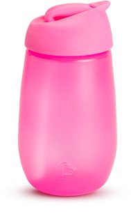 Munchkin Simple Clean bottiglia per bambini con cannuccia Pink 12 m+ 296 ml