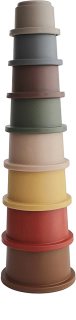 Mushie Stacking Cups Toy juguete 3 en 1