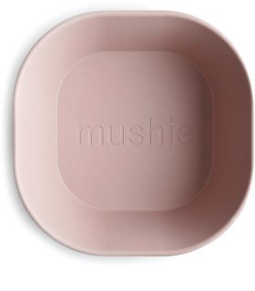 Mushie Square Dinnerware Bowl μπολ Blush 2 τμχ