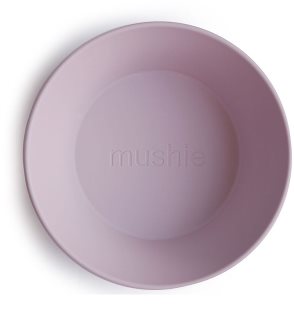Mushie Round Dinnerware Bowl μπολ Powder Blue 2 τμχ