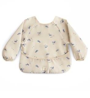 Mushie Long Sleeve Bib bērnu priekšautiņš