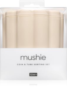 Mushie Coin & Tube Sorting Set kaladėlių žaidimas 10m+ 1 vnt.
