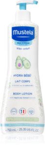 Mustela Bébé Hydra Bébé lait corporel hydratant pour la peau de l'enfant