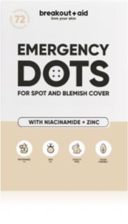 My White Secret Breakout + Aid Emergency Dots lokální péče proti akné s niacinamidem a zinkem 72 ks