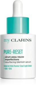 Clarins My Clarins Pure-Reset Resurfacing Blemish Serum obnovujúce sérum pre mastnú pleť so sklonom k akné 30 ml