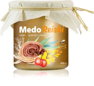 MycoMedica MedoReishi reishi+acerola v medu  400 g