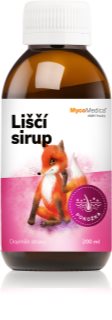 MycoMedica Liščí sirup sirup pro udržení normálního stavu pokožky pro děti 200 ml